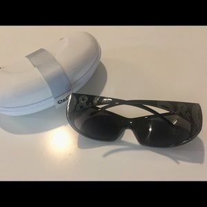Dolce & Gabbana Black Logo Sunglasses